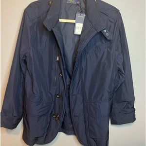 Hi! This is a beautiful Navy Polo by Ralph Lauren Jacket. It is new with tags!